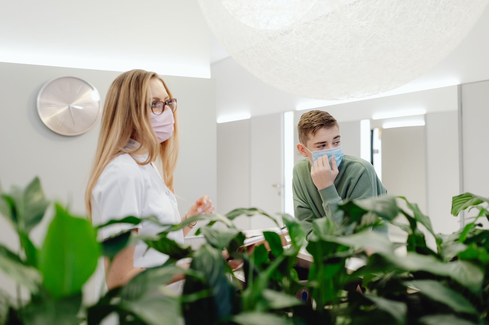 Bright, welcoming clinic interior